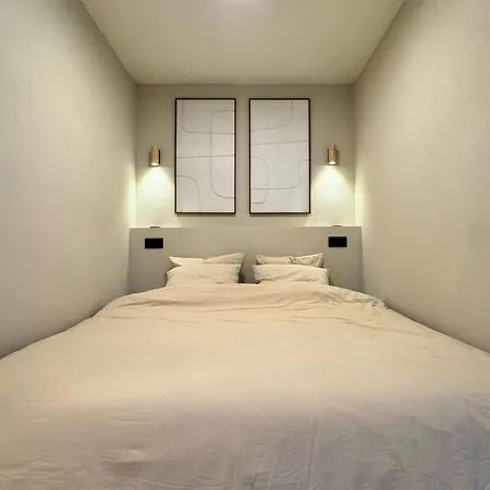 Apartmán Le Kokon - Escapade En Couple - 5min - Lippenslaan A 2 Pas - Vue Laterale - Lit Bebe Possible *