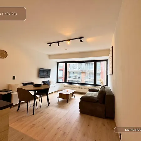 Apartmán Le Kokon - Escapade En Couple - 5min - Lippenslaan A 2 Pas - Vue Laterale - Lit Bebe Possible Knokke-Heist