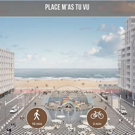 Le Kokon - Escapade En Couple - 5min - Lippenslaan A 2 Pas - Vue Laterale - Lit Bebe Possible Apartmán Knokke-Heist